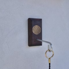 Háčik pre zvonkohru Koshi, Shanti Kvet života tmavý