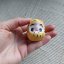 Rituální figurka Daruma Prosperita 4,8 cm