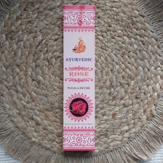 Vonné tyčinky Ayurvedic Masala Růže