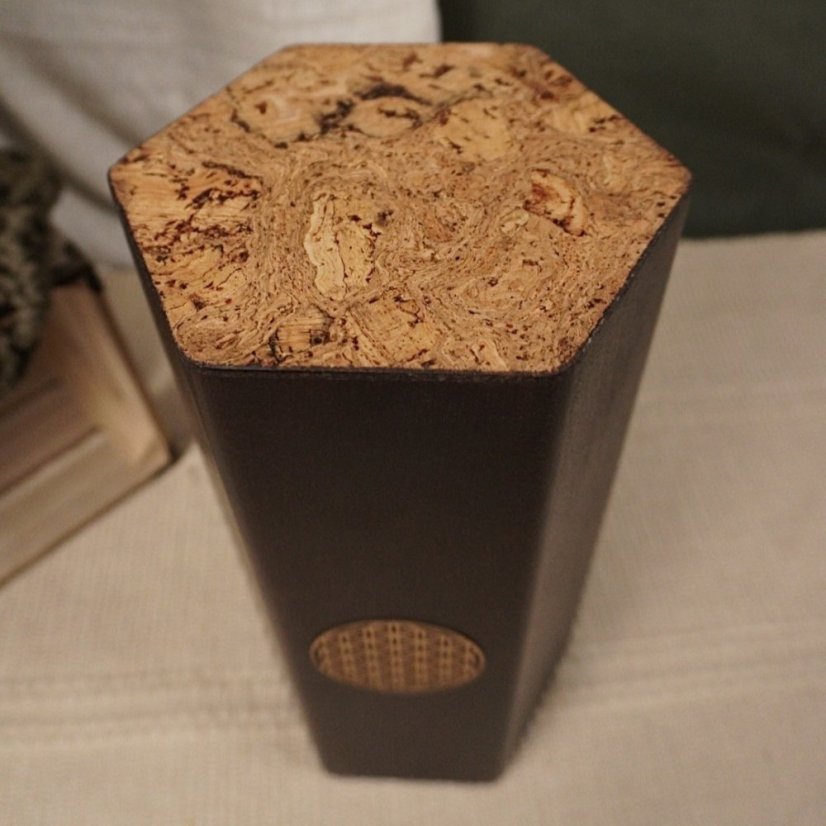 Harmonizující deštný sloup 30 cm tmavý 4 minut Kouzelná nedokonalost Květ života