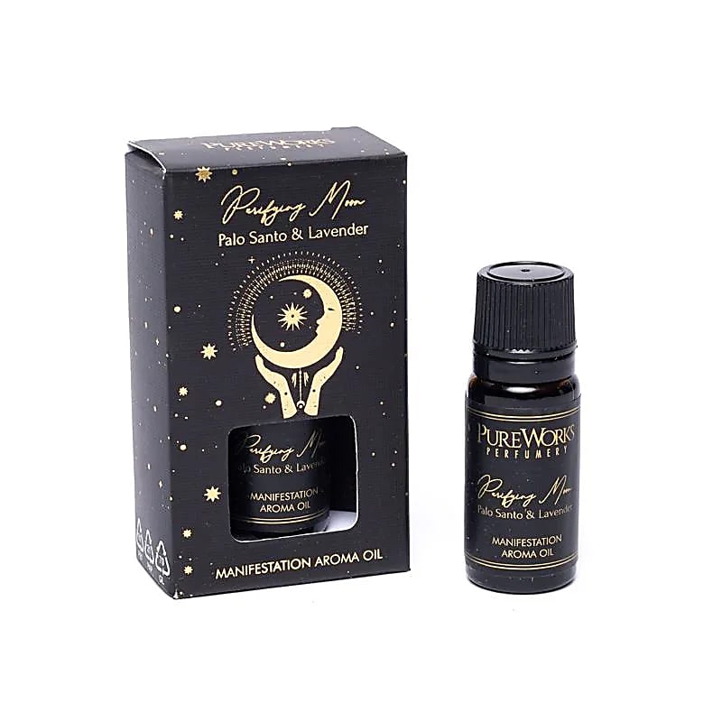 Směs esenciálních olejů Palo santo a levandule Očistný měsíc