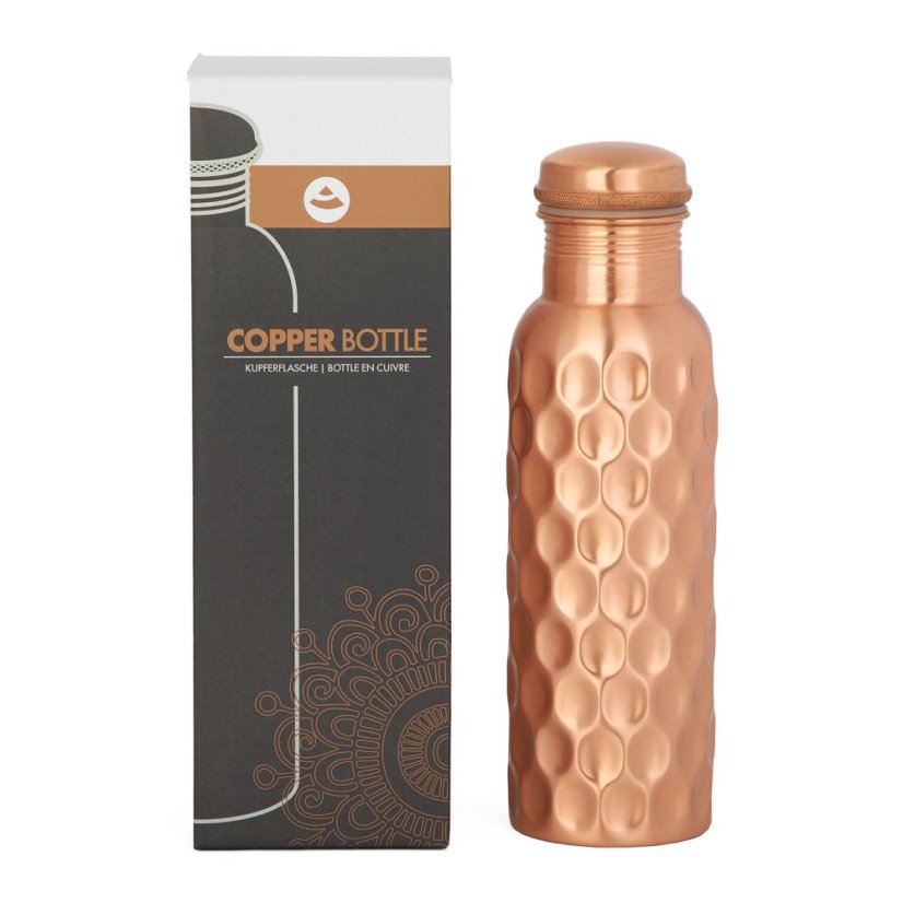 Měděná láhev Diamanty 800 ml