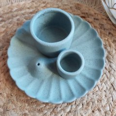 Vykurovací stojan na Palo Santo a svazek Lotos modrý