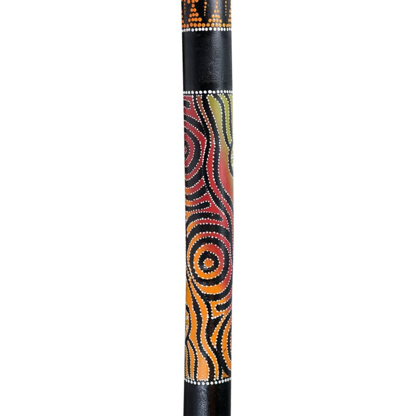 Deštná bambusová hůl 60 cm malovaná