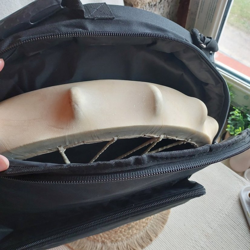 Polstrovaný obal na šamanský buben 50 cm Deluxe