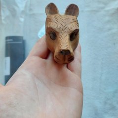 Mongolská palička na šamanský bubon Medved