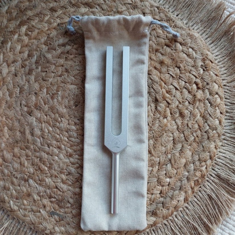 Therapeutic Tuning Fork 586 Hz Circulation Aluminum CZ