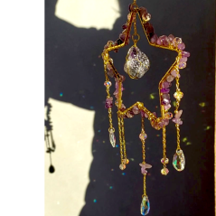 Lapač slnka Suncatcher Hviezdny strážca