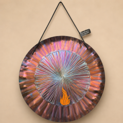 Violet flame  gong Zažehnutí 40 cm Speciální edice