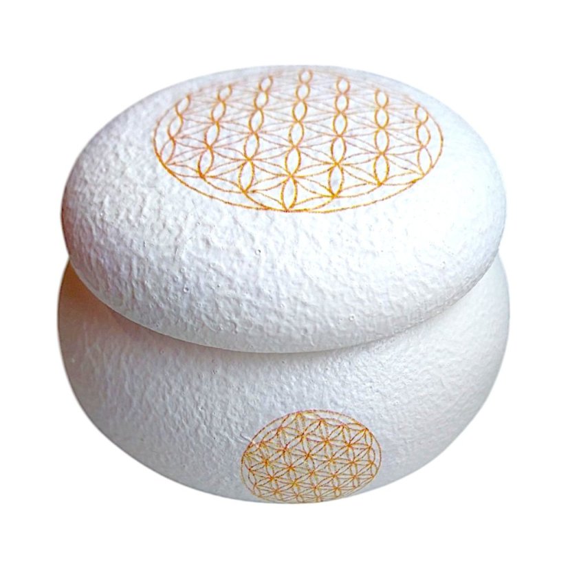 Svietnik s viečkom na čajovú sviečku Kvet života