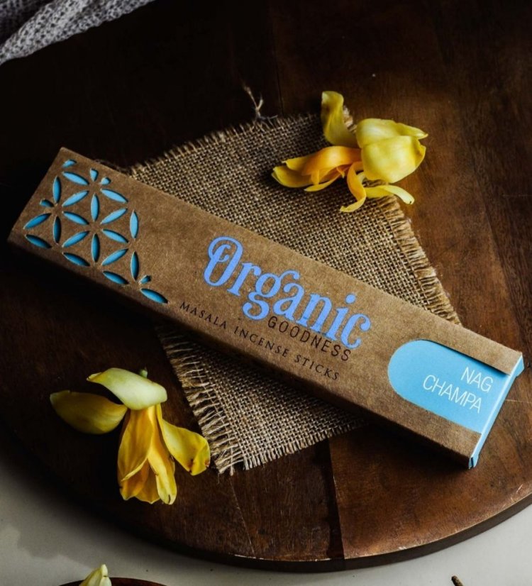Vonné tyčinky Organic Masala Nag Champa
