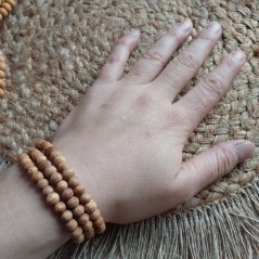 Náramek Santalové dřevo 6 mm