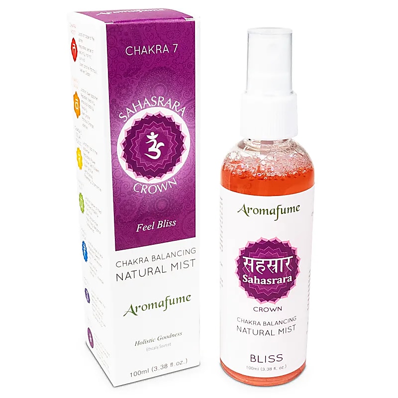 Prostorová vůně 7. Korunní čakra Sahasrára Aromafume