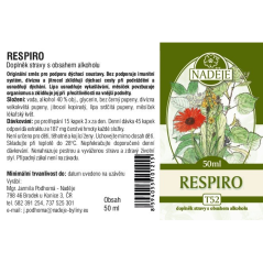 Tinktúra Respiro – dýchanie