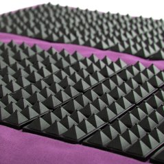 Akupresurní podložka Vital foot tvrdší Spiky vínová