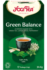 Ajurvédský čaj Green Balance Yogi tea