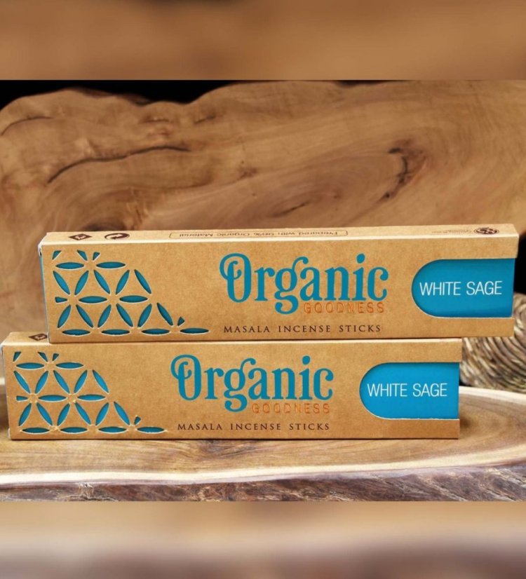 Organic Masala Incense from Song of India - White sage
