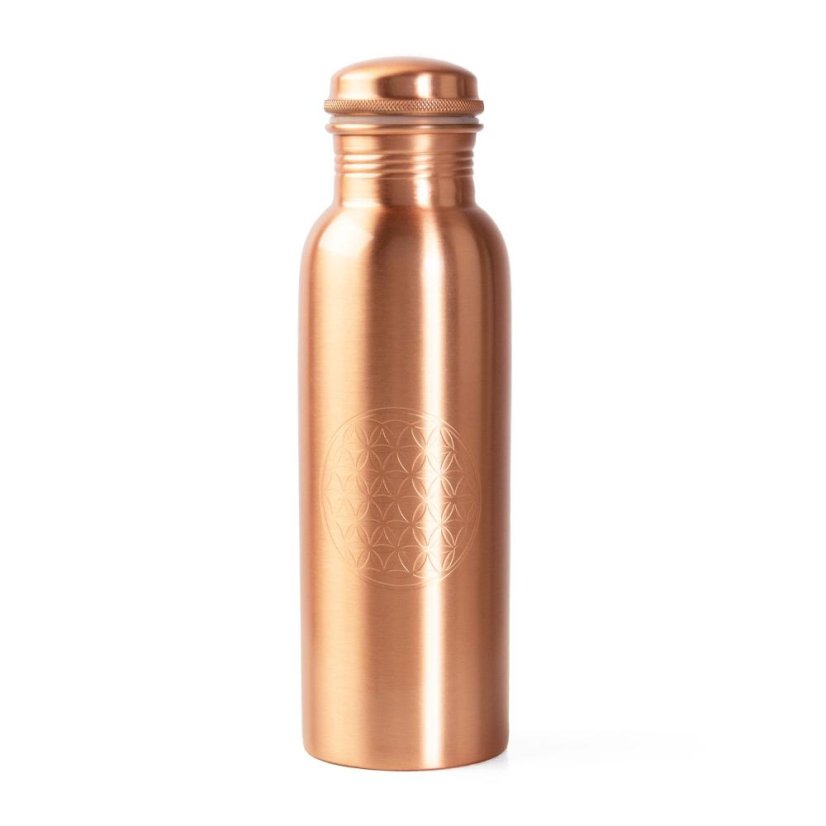 Měděná láhev Květ života 800 ml