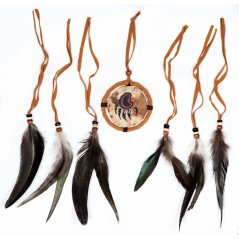 Pierka na šamanský bubon