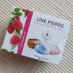 Přírodní mýdlo Malina s ukrytým minerálem