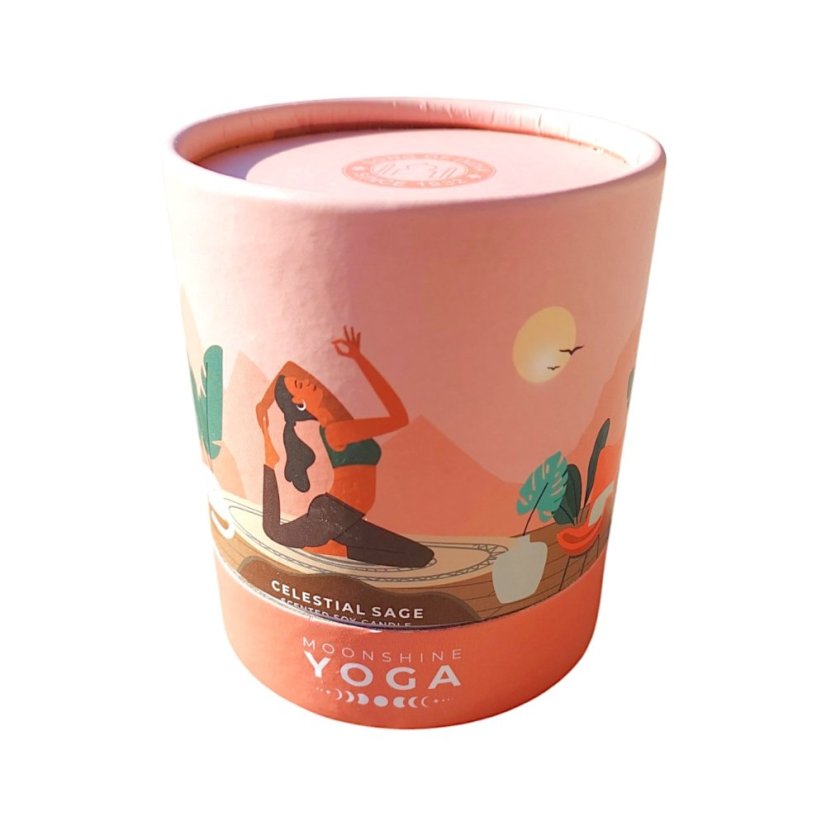 Sójová svíčka Moonshine Yoga – Celestial Sage