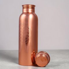 Měděná láhev Květ života 800 ml