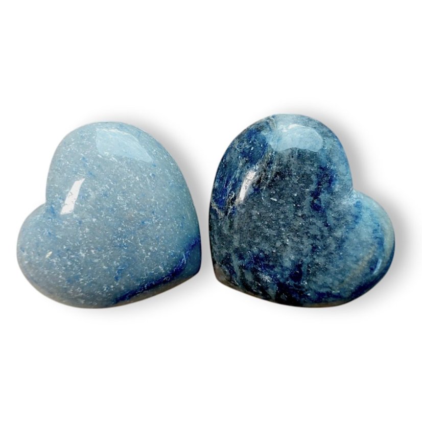 Srdce Modrý křemen 4,5 cm