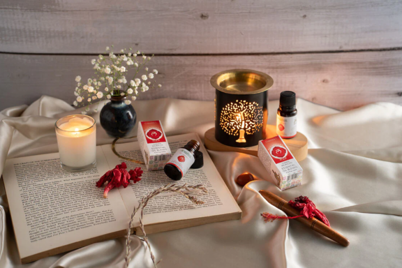 Esenciálny olej 1. čakra koreňová Muladhara Aromafume