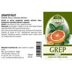 Tinktura ze semen Grep - Obranyschopnost