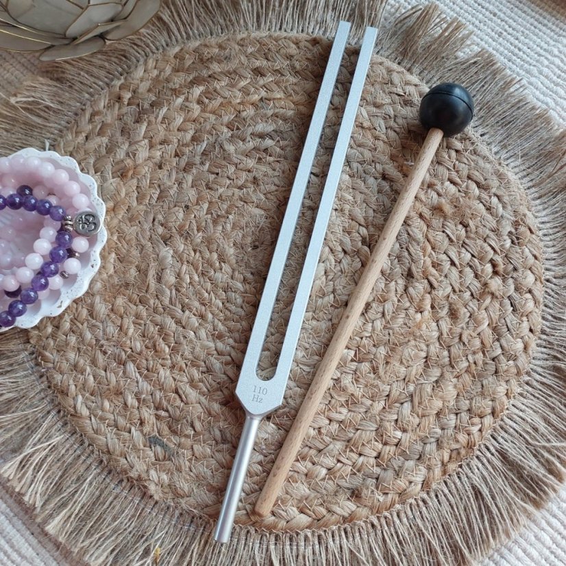 Therapeutic tuning fork Stomach 110 Hz aluminum CZ