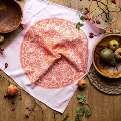 Čakrová utěrka oranžová - sakrální čakra