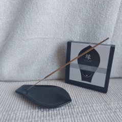 Stojánek na vonné tyčinky Lotus černý