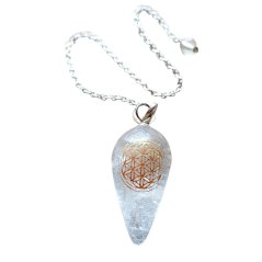 Kyvadlo Kvet života Krištáľ