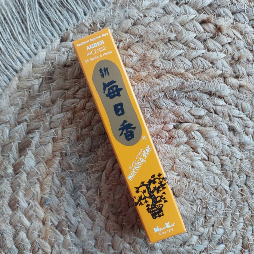 Vonné tyčinky Japonsko Morning star Jantar