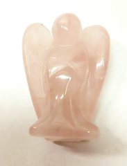 Anjel ružový kremeň 3,8 cm
