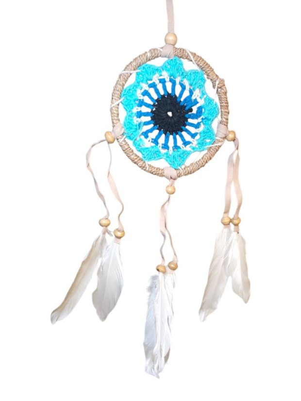 Lapača snov Kruh - Barva: Bílá