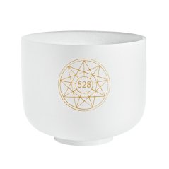 Křišťálová mísa 528 Hz Solfeggio 20 cm