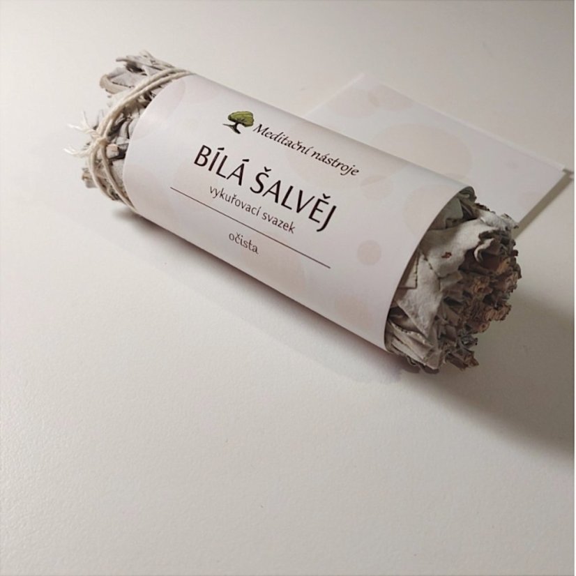 Vykuřovací svazek Bílá šalvěj malý