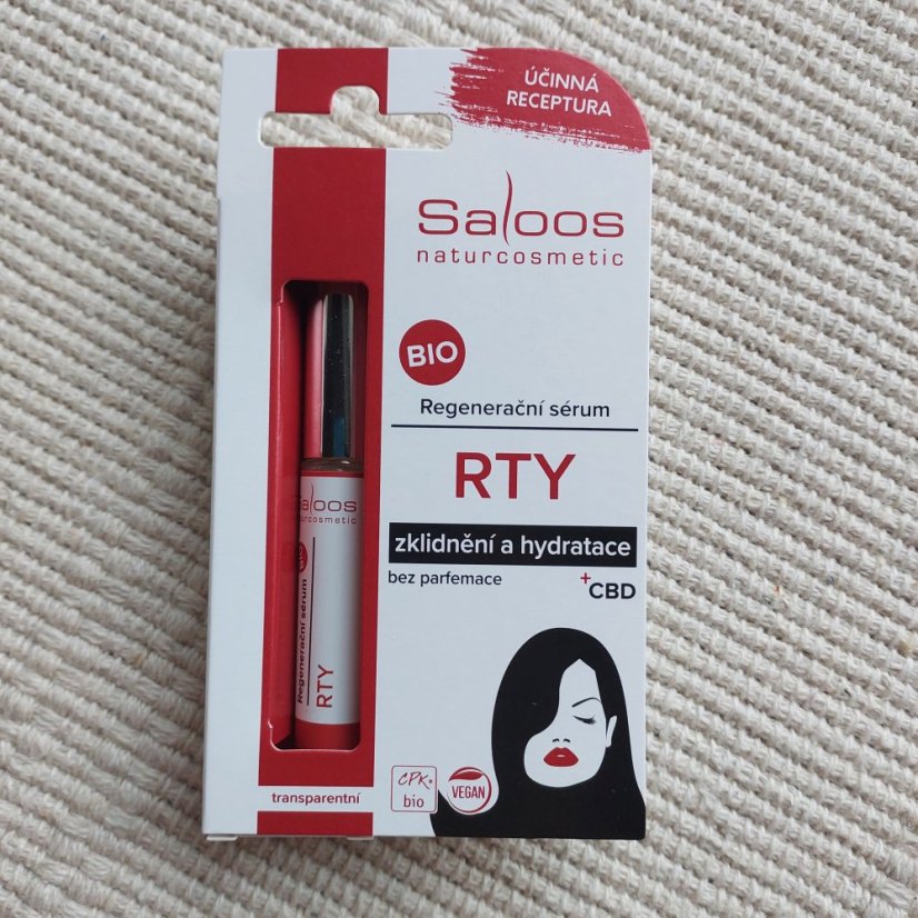 CBD Bio sérum na rty  7 ml Saloos