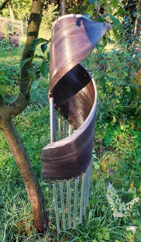 Kokosová zvonkohra Spirála čokoládová