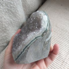 Geoda Ametyst s broušeným okrajem A 818g