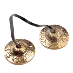 Tibetské činelky mini 4,5 cm Šťastie