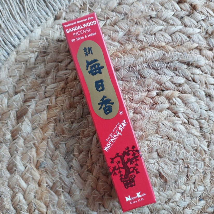 Vonné tyčinky Japonsko Morning star Santalové dřevo