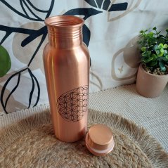 Měděná láhev Květ života 750 ml