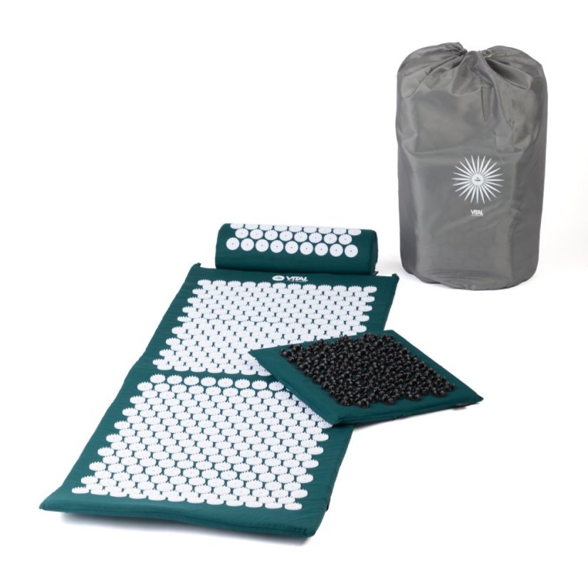 Akupresurní podložka a polštář set XL Deluxe Set SOFT Vital