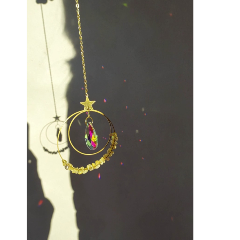 Lapač slunce Suncatcher Úplněk