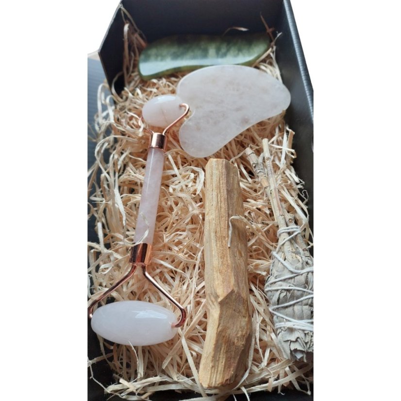 Masážna a vyhrievacia súprava Kvet života