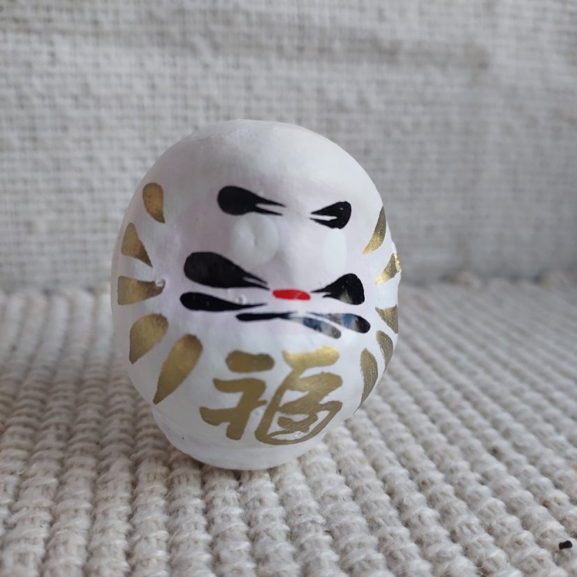 Rituální figurka Daruma Nový začátek 4,8 cm