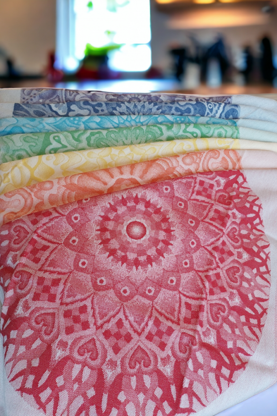 Darčeková sada čakrových utierok Mandala