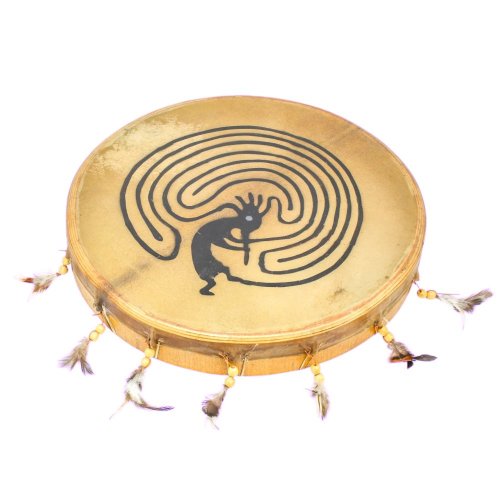 Šamanský bubon 45 cm Kokopelli